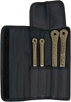 COLD STEEL Throwing Spikes / 2.5" & 3.5" Blades / 420SS / Nylon Sheath Pouch (4 Pack)