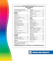 Carson Dellosa Spectrum 4th Grade Test Practice Workbook All Subjects, Ages 9 to 10, Grade 4 Test Practice Math