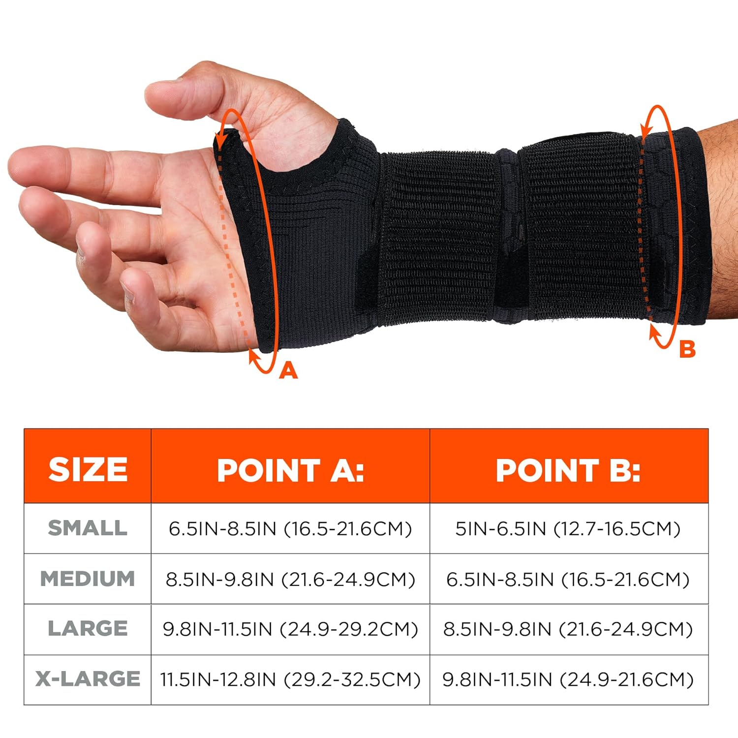 Ergodyne ProFlex 685 Wrist Support Sleeve - Dual Tightening Straps