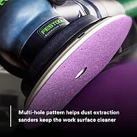 3M Cubitron II Hookit Clean Sanding Abrasive Disc 31484, 6 in, 400+ Grade, High Performance, Long Lasting