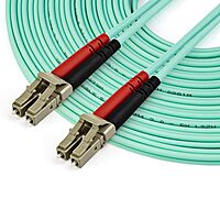 StarTech.com OM4 LC/UPC Duplex Multimode Fiber Optic Cable (50/125, LSZH)