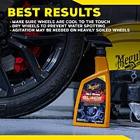 Meguiar's Hot Rims Wheel Cleaner, 24 Oz Spray Bottle