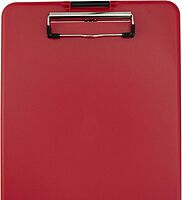 SAUNDERS SlimMate Letter-Size Plastic Storage Clipboard with Low-Profile Clip