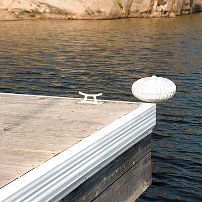 Dock Edge Classic Cleat - Aluminum Polished - 6-1/2"