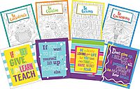 Barker Creek Art Prints Set of 8, Be All You Can Be, Inspirational Art Prints with a Motivational Theme, 8" x 10", Suitable for Framing, Set of 8 (4191)