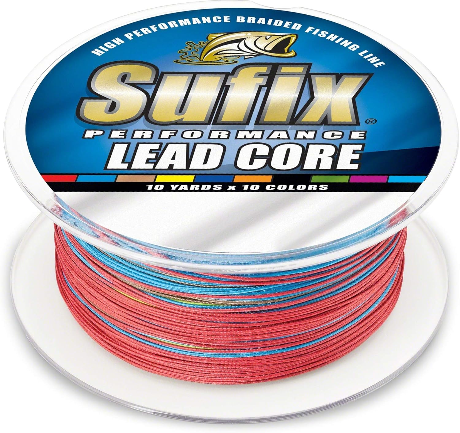 Sufix Performance Lead Core - 18lb - 10-Color Metered - 200 yds