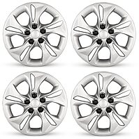 MegaChef Dish Rack With 14 Plate Positioners And Detachable Utensil Holder, 17-1/2in, White