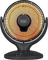 BLACK+DECKER Portable Heater for Rooms up to 161 Sq. Ft., Oscillating Space Heater & Heater for Bedroom with Overheat