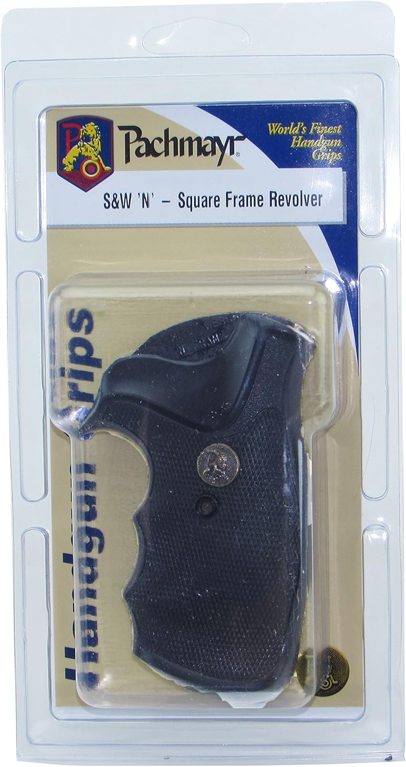 Pachmayr Gripper Grips for S&W N-Frame Square Butt