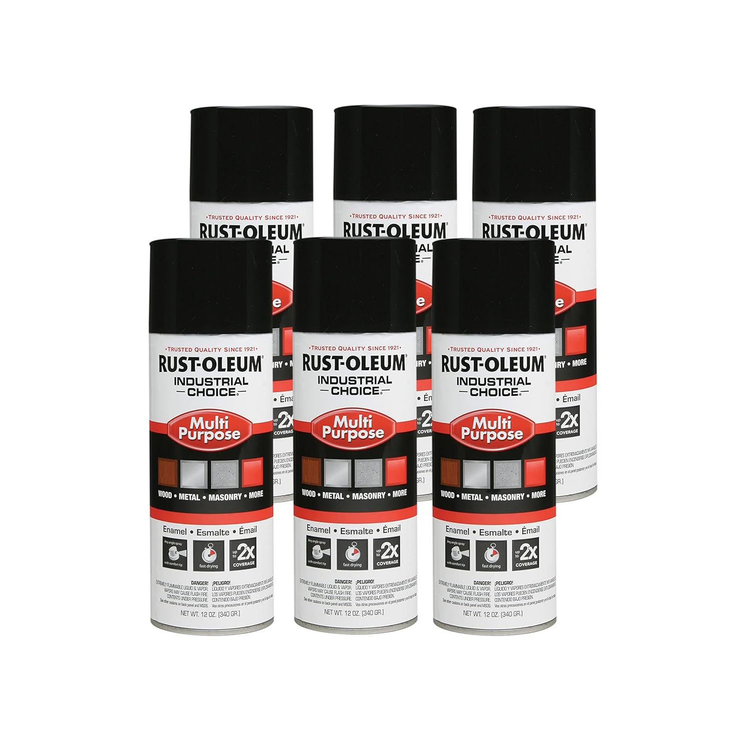 Rust-Oleum Industrial Choice 1600 System Multi-Purpose Enamel Spray Paint