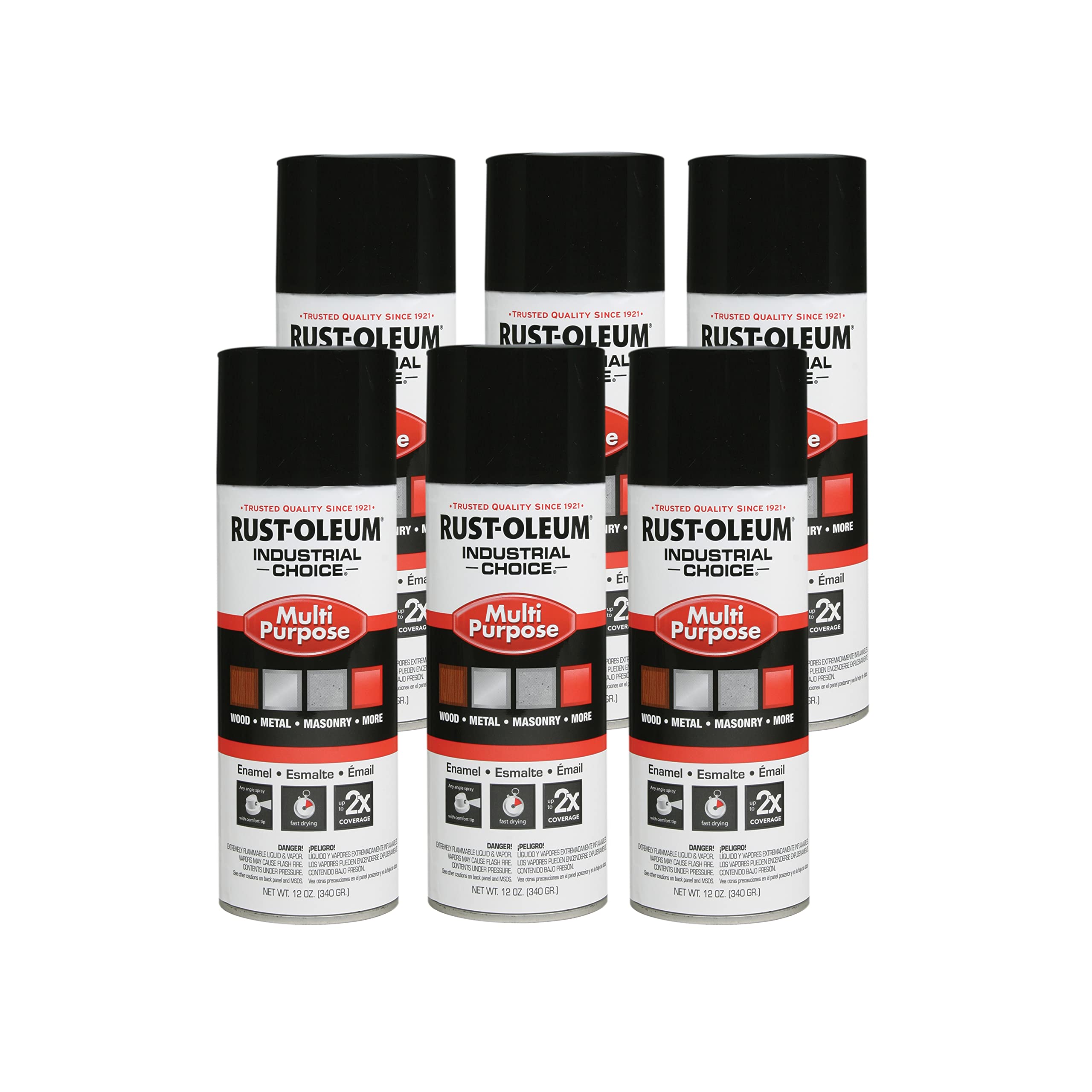 Rust-Oleum Industrial Choice 1600 System Multi-Purpose Enamel Spray Paint