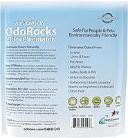OdoBan Air Purifying OdoRocks Natural Odor Eliminator Made from Natural Volcanic Rocks, Made in the USA, Fragrance Free, 2 Pound Bag 32 Ounce (Pack of 1)