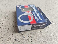 Smith & Wesson Model 100L Extra Link Nickel Finish Handcuffs