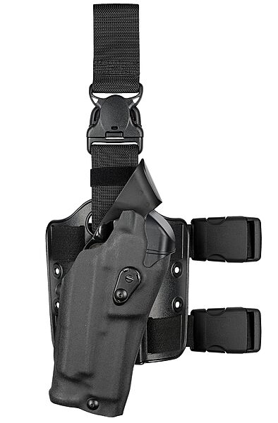 SAFARILAND 6385 ALS OMV Tactical Holster w/ Quick Release Leg Strap