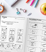 Carson Dellosa The 100 Series French Workbook, Parts of Speech, Vocabulary, Common Phrases, Sentence Building Skills, and More, Middle and High School Classroom or Homeschool Curriculum (Volume 5)