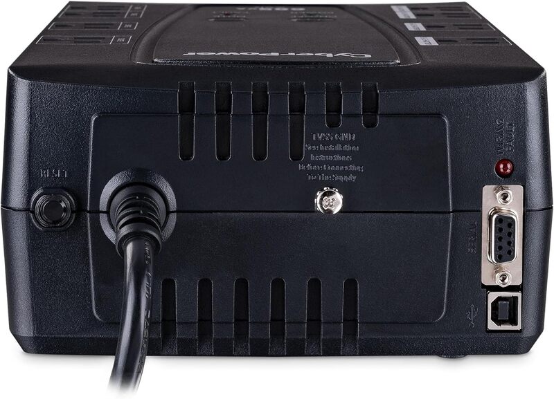 CyberPower CP685AVRG AVR UPS Battery Backup and Surge Protector, 685VA/390W, 8 Outlets, Compact