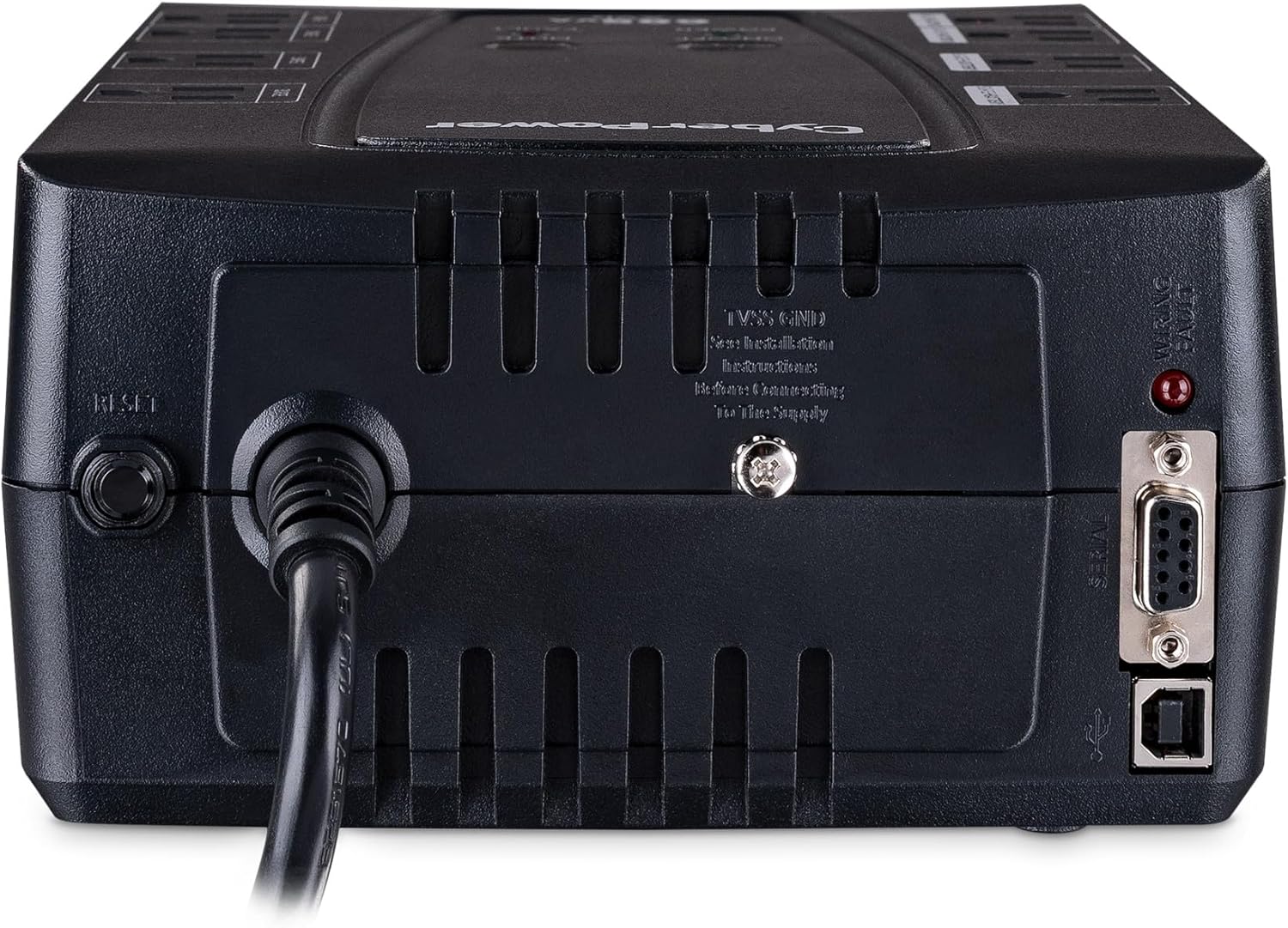 CyberPower CP685AVRG AVR UPS Battery Backup and Surge Protector, 685VA/390W, 8 Outlets, Compact