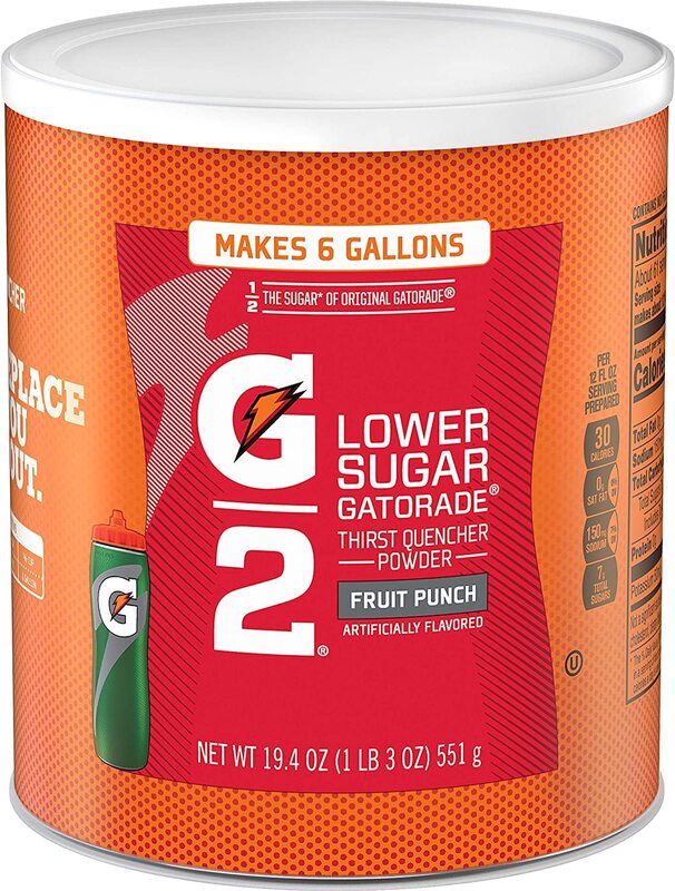Gatorade Perform G2 02 Perform Thirst Quencher Instant Powder Fruit Punch Drink 19.4 Oz. (1 Each)