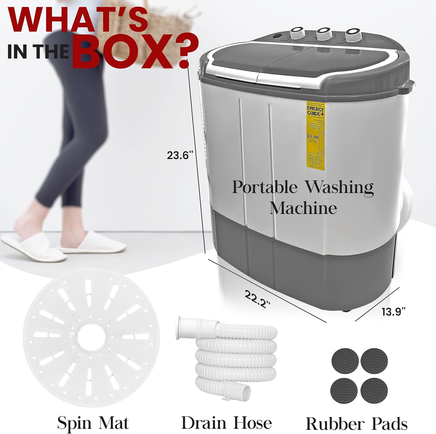 Lavadora y secadora compacta para el hogar Lavadora y secadora compacta para el hogar