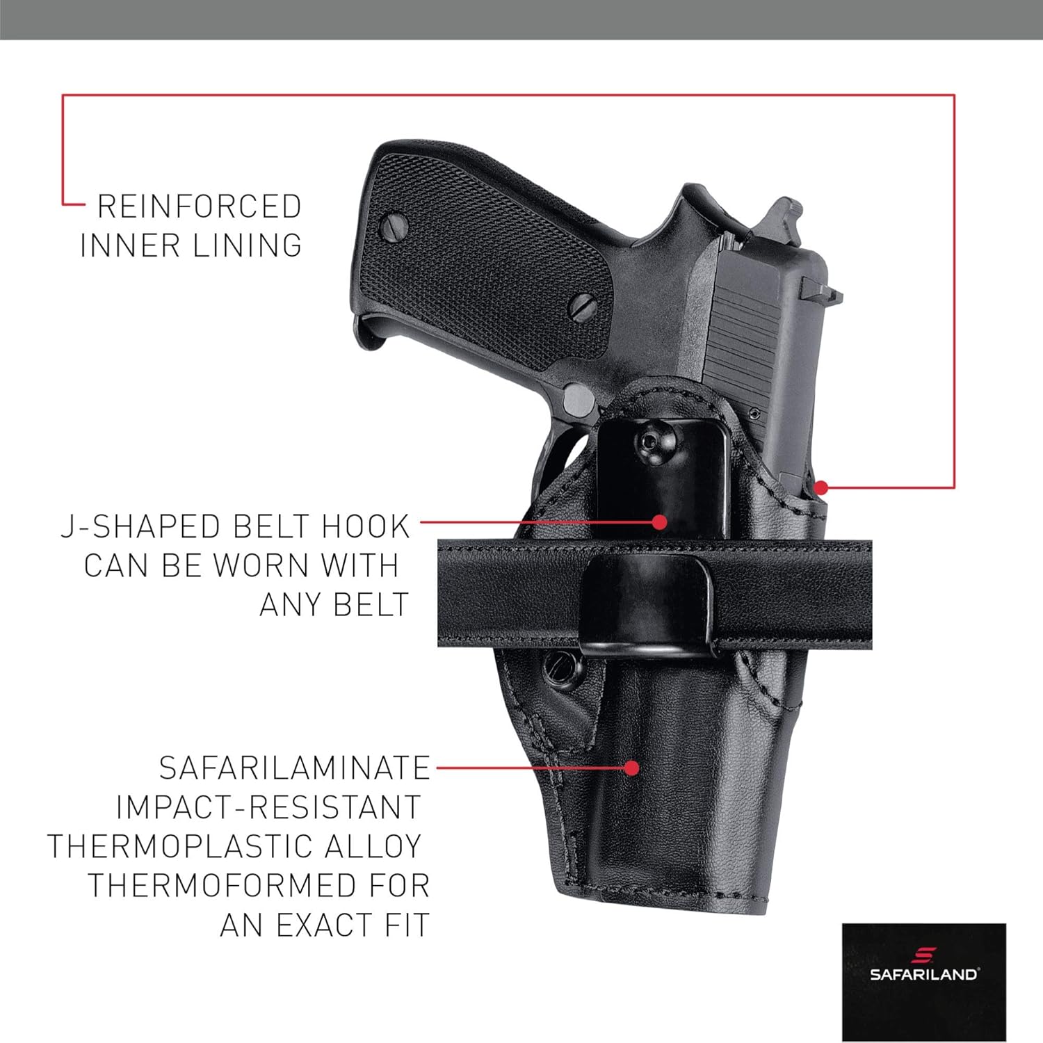 SAFARILAND Model 27 Inside-the-Pants Concealment Holster