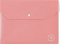 U Brands U-Eco Poly Document Holders, Set of 10, Assorted Brights, Single Pocket, Letter Size (6601U01-12)