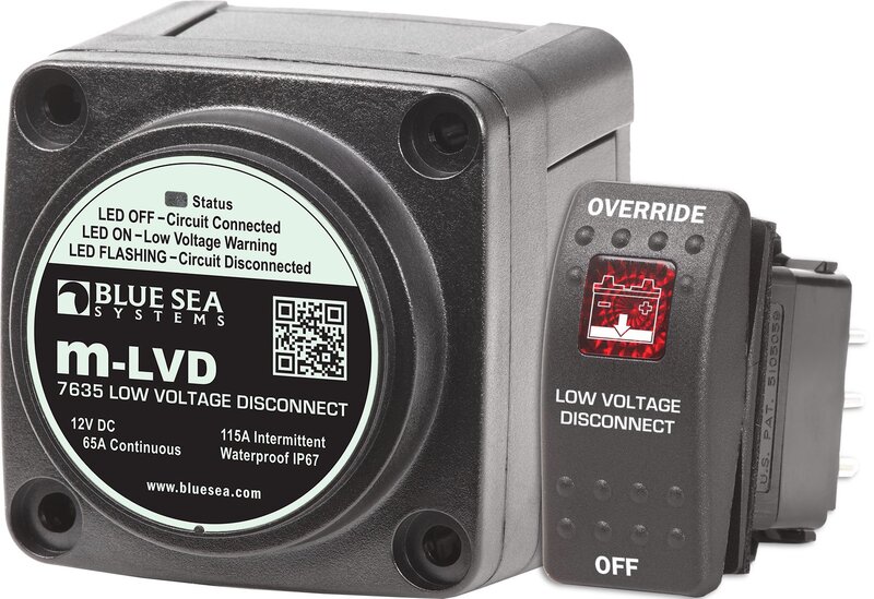 Blue Sea Systems 7635 m-LVD Low Voltage Disconnect