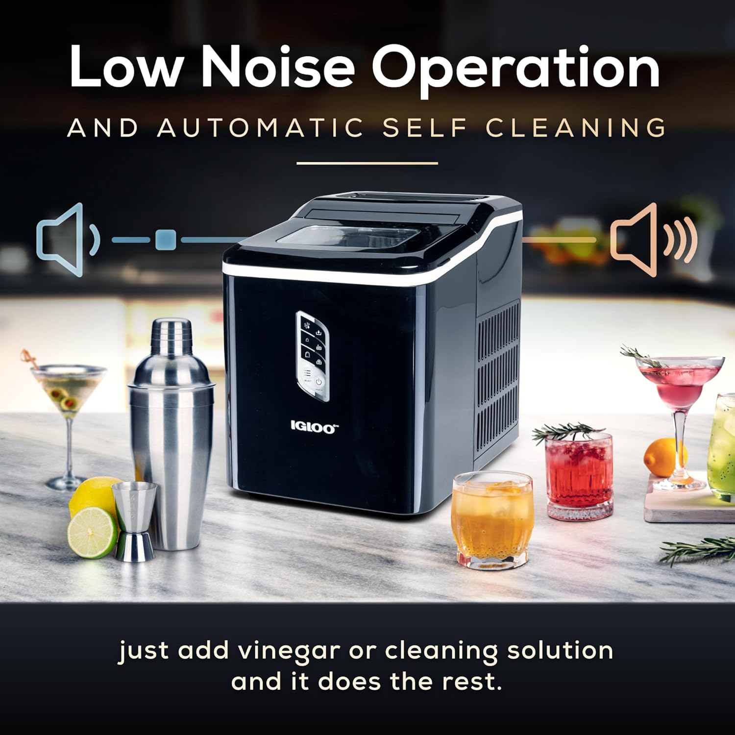 Igloo Automatic Self-Cleaning Portable Countertop Ice Maker