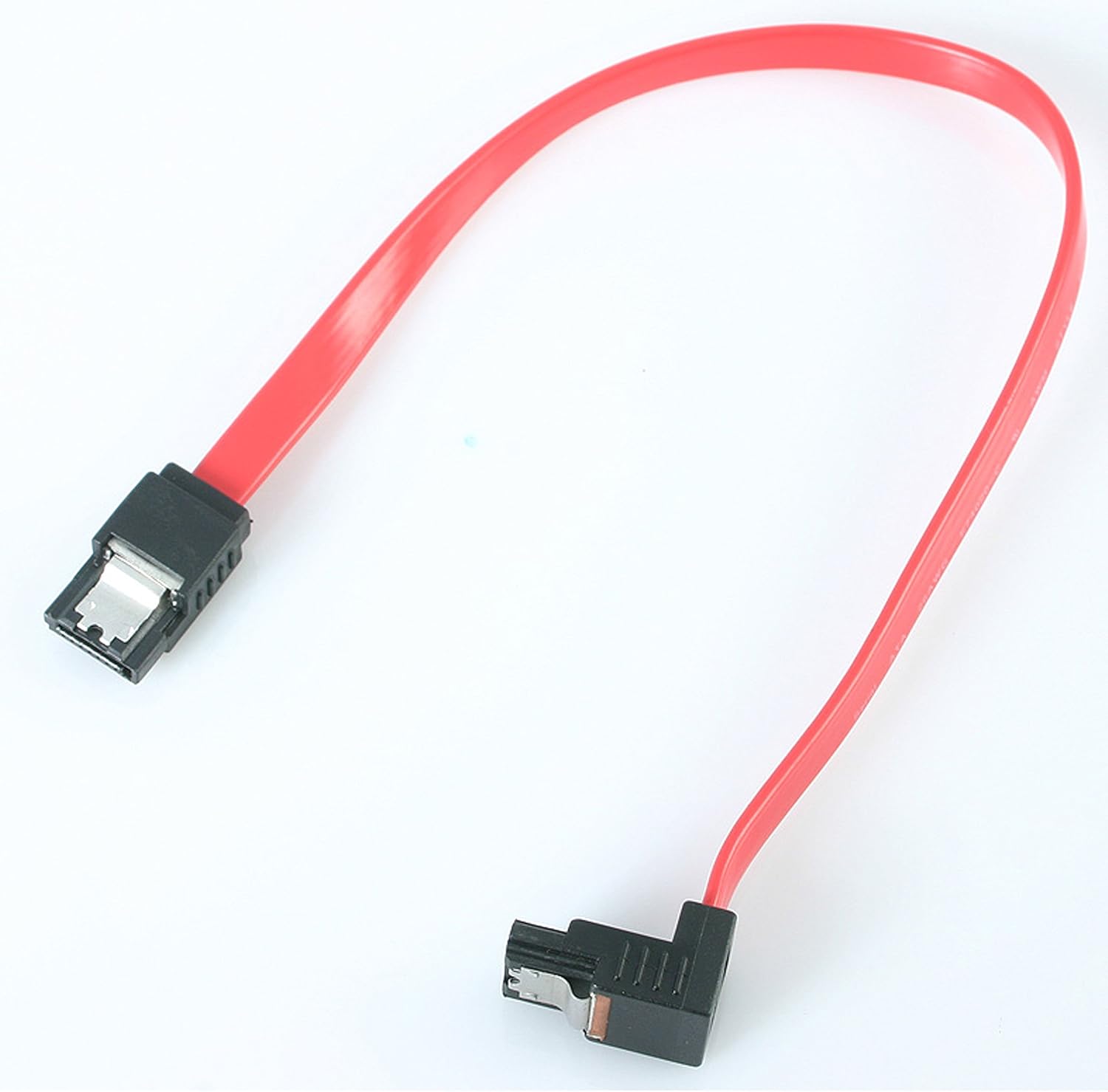 StarTech.com 12in Latching SATA to Right Angle SATA Serial ATA Cable (LSATA12RA1)