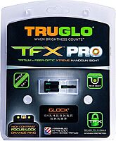 TRUGLO TFX PRO Handgun Night Sights Tritium and Fiber Optic