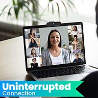 Centon OTM Basics 360 deg. 2.0-Megapixel USB Webcam, Black, OB-AKK