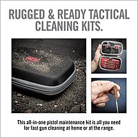 Real Avid Handgun Cleaning Kit - All-in-One 13 Piece Pistol Cleaning Kit with Cleaning Rod, Bore Brushes