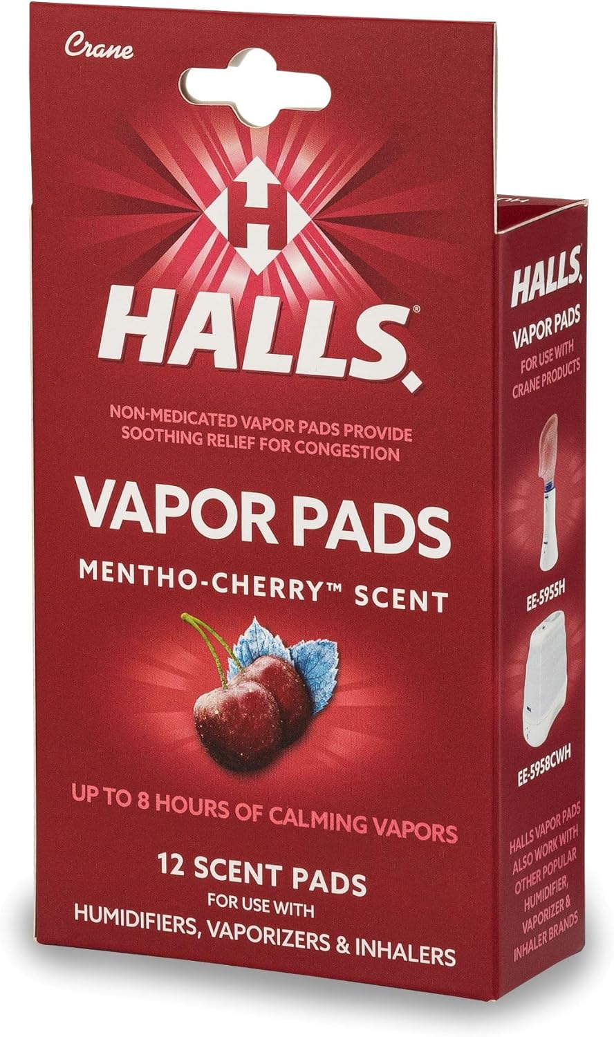 CRANE Halls Scented Vapor Pads