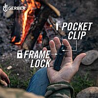 GERBER GEAR Quadrant Clip Folding Knife