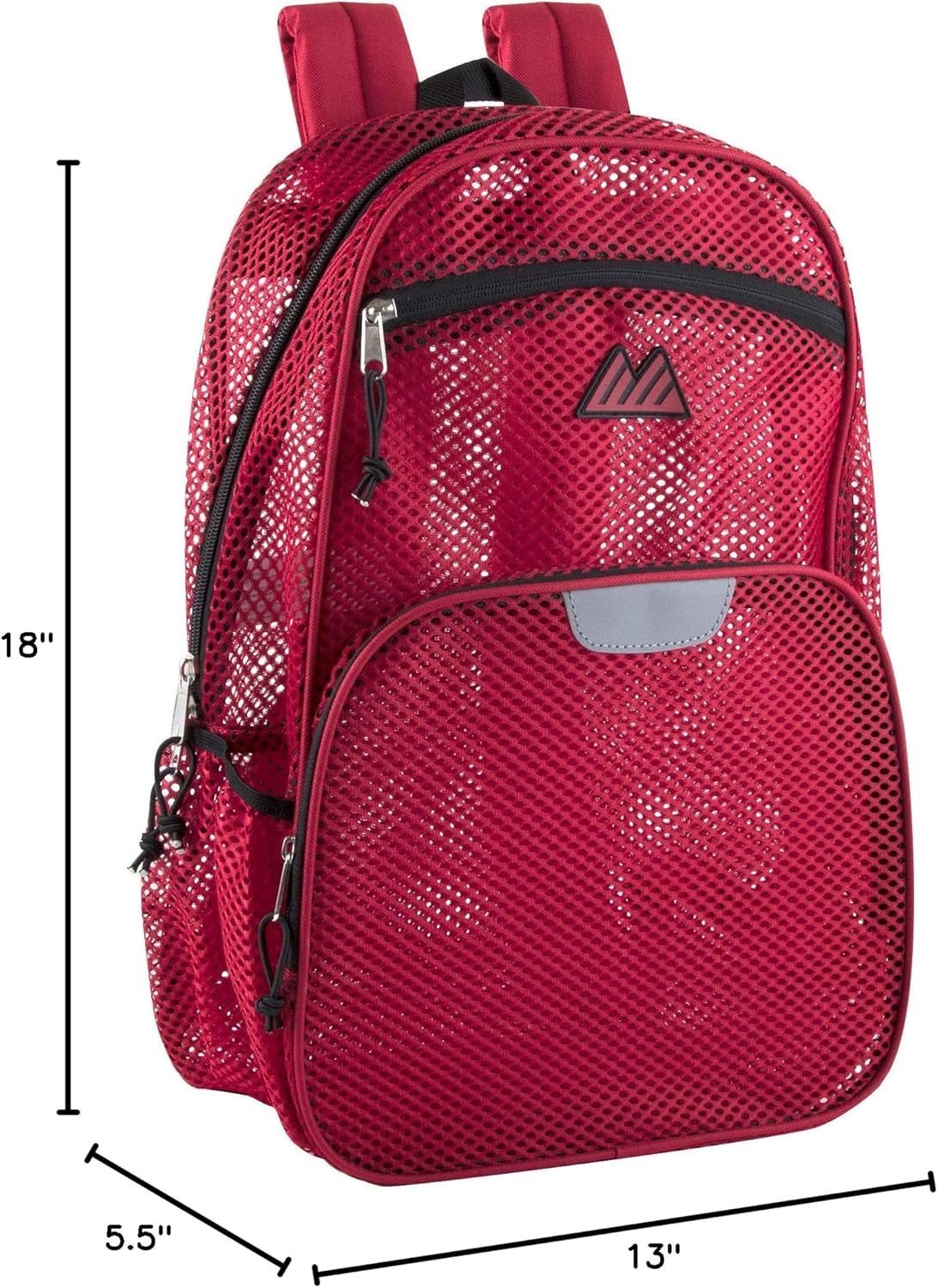SUMMIT RIDGE Reflective Mesh Backpack with Wire Frame (18 x 13 x 5.5 in)