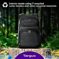 Targus Legend IQ Laptop Backpack Travel Backpack for Laptops up to 16-Inches Backpack for Men and Women, Black (TSB705US) Legend Iq Backpack