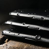 RITE IN THE RAIN Weatherproof Mini-Stapled Notebook, Field-Flex Cover, Universal Pattern