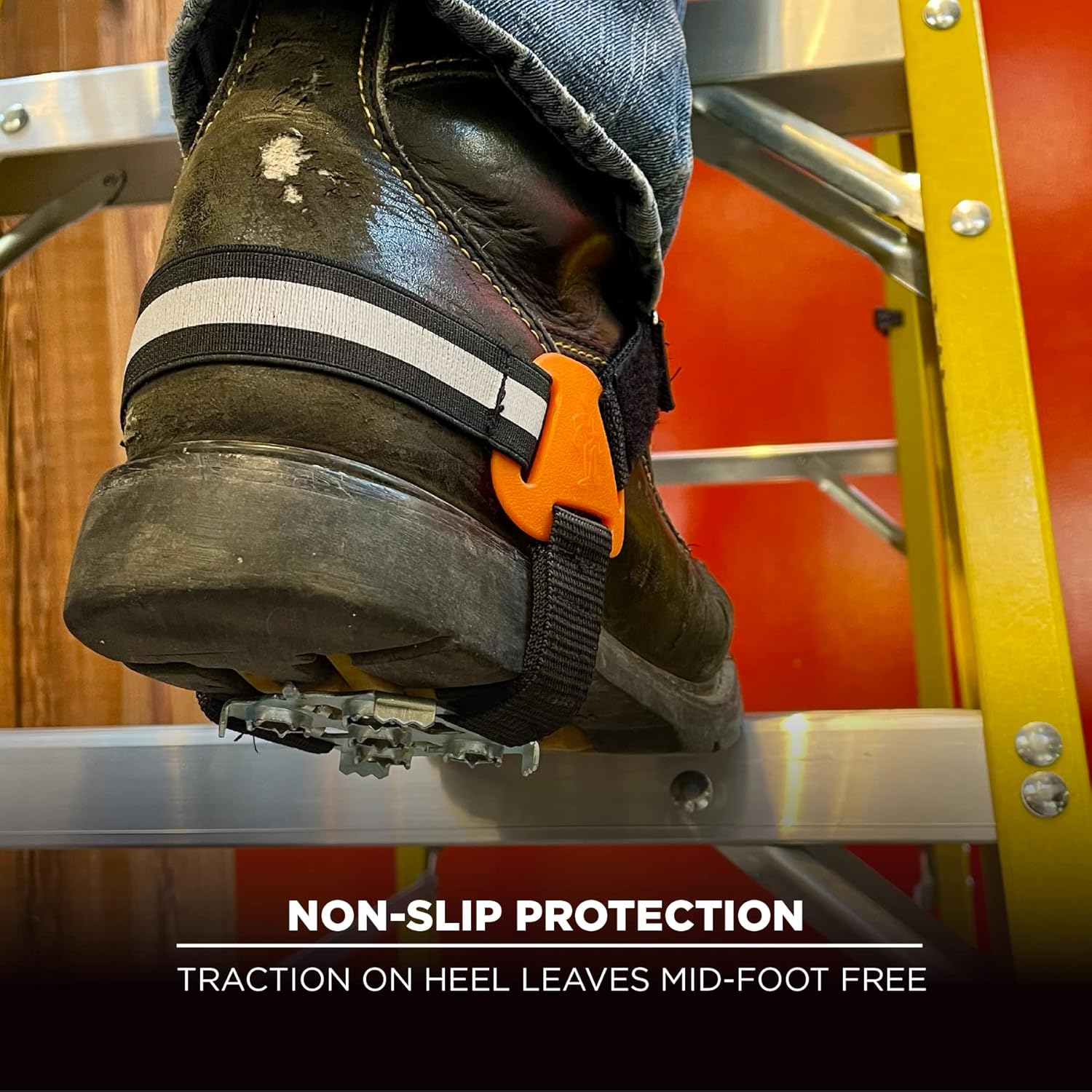 Ergodyne TREX 6315 Strap-On Heel Traction Cleats for Ice and Snow