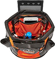 ERGODYNE Arsenal Topped Tool Pouch with Snap-Hinge Closure