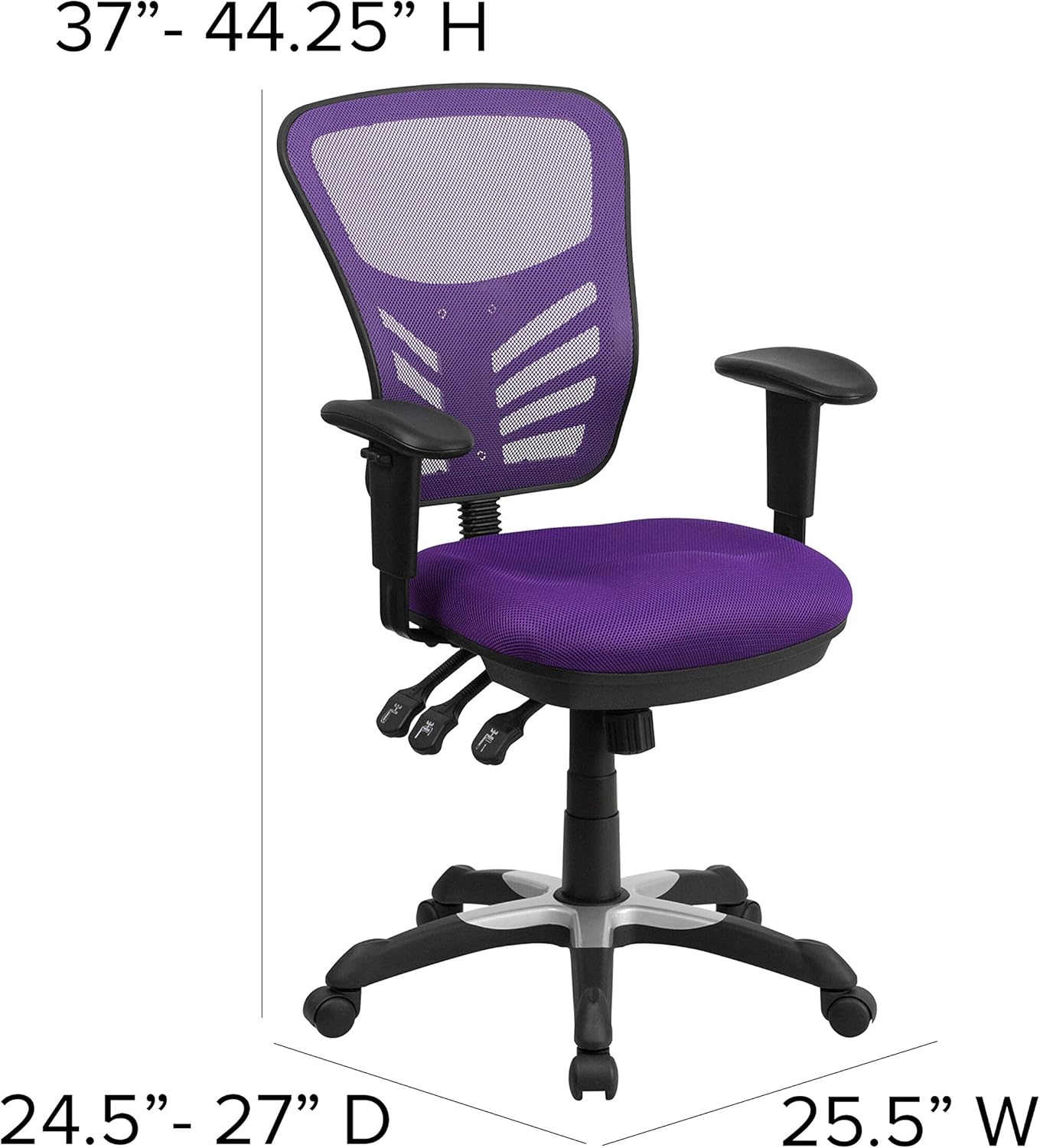 Flash Furniture Nicholas Mid-Back Swivel Office and Gaming Chair