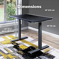 VARI ComfortEdge Electric Standing Desk – Adjustable Sit-Stand