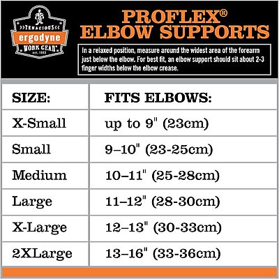 ERGODYNE ProFlex 500 Elbow Support