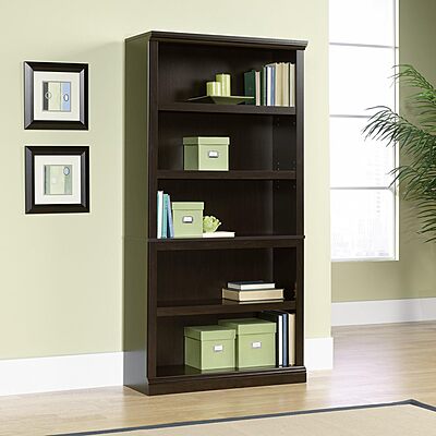 Sauder Select 5-Shelf Engineered Wood Bookcase
