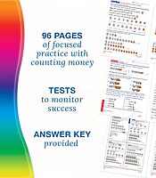 Spectrum Counting Money 2nd Grade Workbook, Math Book for Kids Ages 7 to 8, Word Problems With Coins and Bills