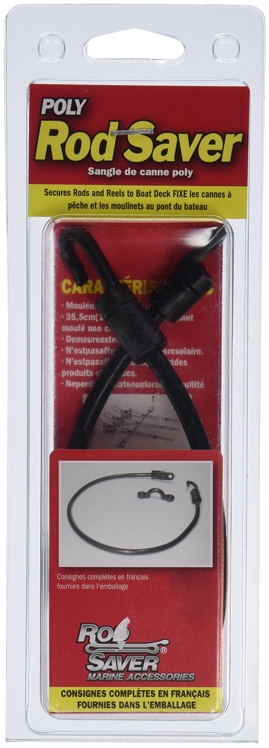 Rod Saver PRS Marine Poly Rod Strap , Black