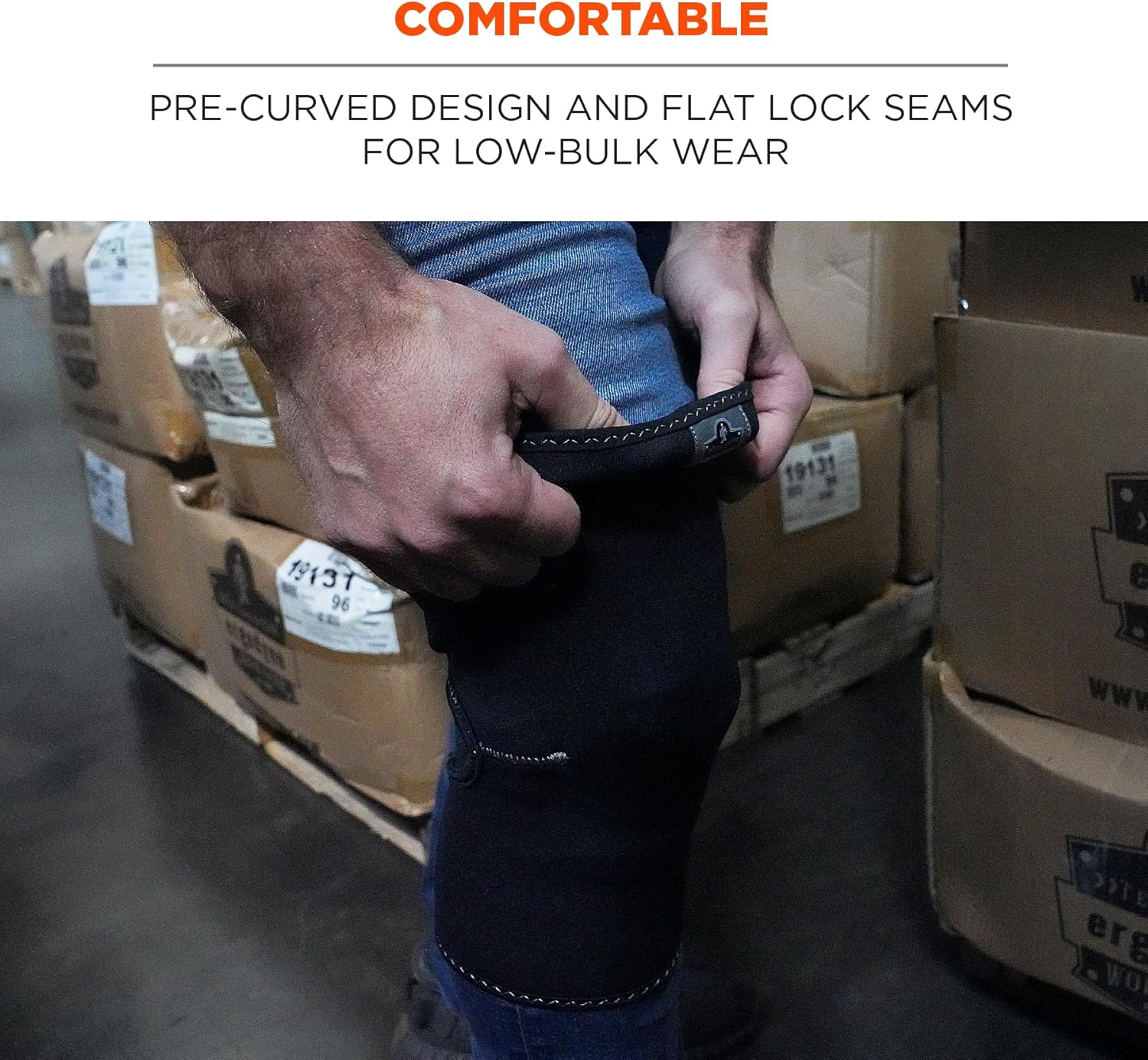 Ergodyne ProFlex 600 Single-Layer Neoprene Knee Sleeve