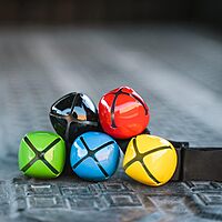 SABRE Frontiersman Bear Bell with Magnetic Silencer and Hook-and-Loop Strap