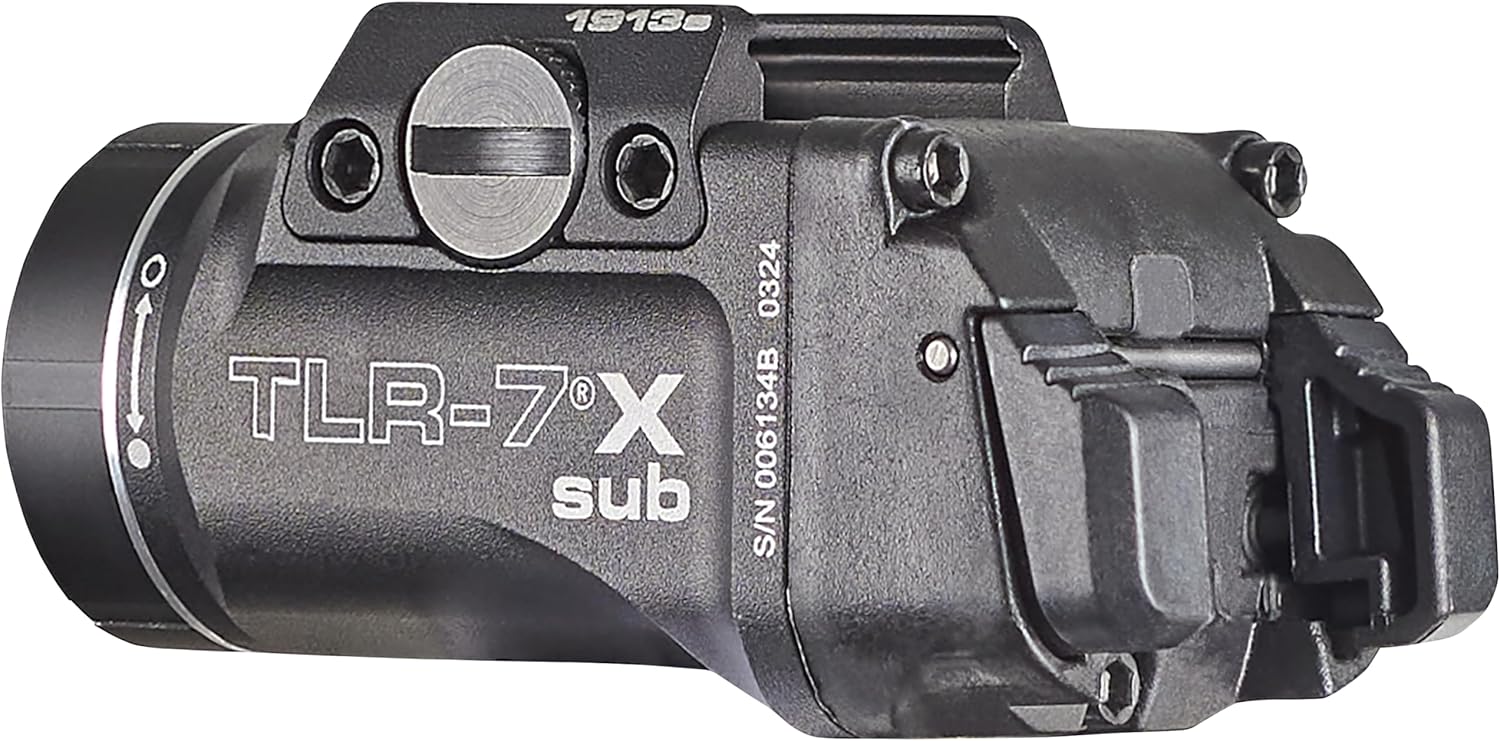 Streamlight 69407 TLR-7 X sub 500-Lumen 5000-Candela Weapon Light Designed Exclusively and Solely for 1913 Short