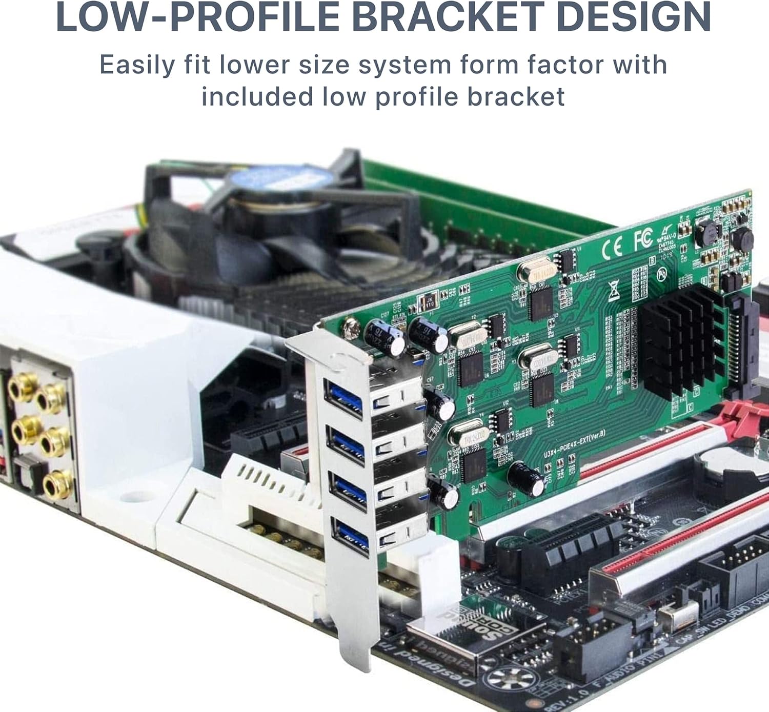 SIIG 4 Port USB 3.0 PCIe Card with 4 Dedicated 5Gbps Channels (USB 3.2 Gen 1) - Quad Core 20Gbps - UASP