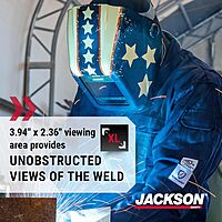 Jackson Safety Insight ADF Ultra-Lightweight Auto-Darkening Welding Helmet