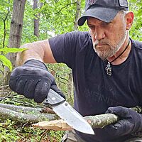 COLD STEEL 4-Max Elite 4 in S35VN Steel Blade Tactical Pocket Folding Knife w/Tri-Ad Locking Mechanism and G-10 Handle Scales